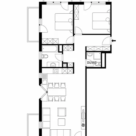 Apartamento Bolero 3.5